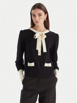 Luisa Spagnoli Sweter Maluma 100211 Czarny Regular Fit