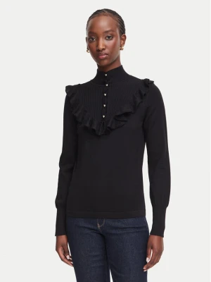 Luisa Spagnoli Sweter Maratea 100501 Czarny Regular Fit