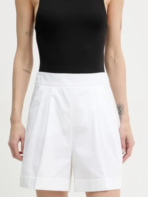 Luisa Spagnoli szorty eleganckie damskie bawełniane Avola