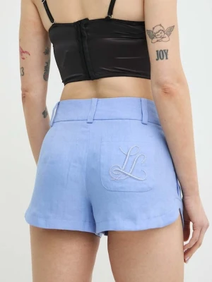 Luisa Spagnoli szorty lniane AUSILIO RUNWAY COLLECTION