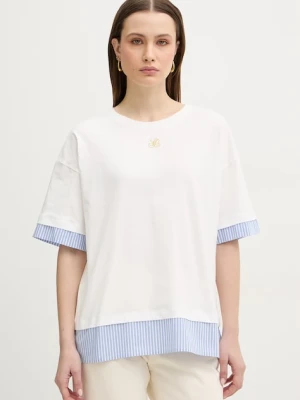 Luisa Spagnoli t-shirt bawełniany Baiadera
