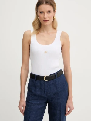 Luisa Spagnoli top bawełniany Cucirino