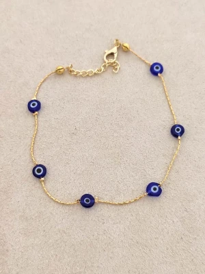 Luja Bijoux Pozłacana bransoletka z elementami ozdobnymi rozmiar: onesize