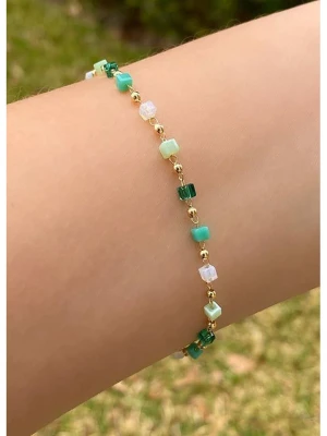 Luja Bijoux Pozłacana bransoletka z kryształami rozmiar: onesize