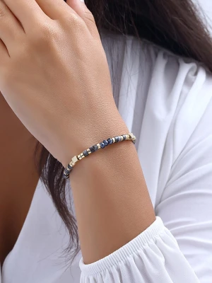 Luja Bijoux Pozłacana bransoletka z syntetycznymi perłami rozmiar: onesize