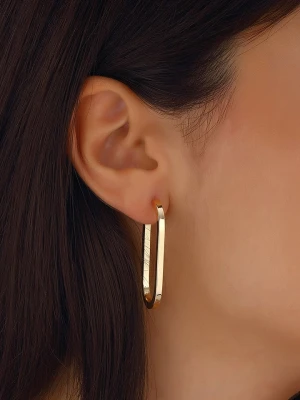 Luja Bijoux Pozłacane kolczyki-wkrętki rozmiar: onesize