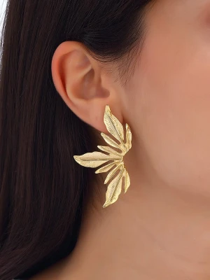 Luja Bijoux Pozłacane kolczyki-wkrętki rozmiar: onesize