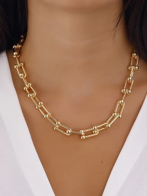 Luja Bijoux Pozłacany naszyjnik rozmiar: onesize