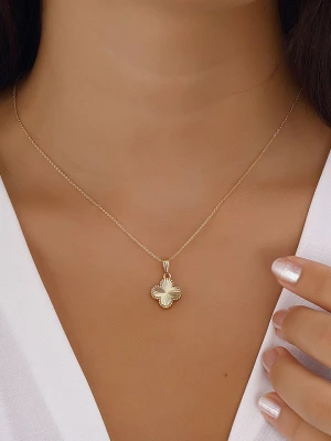 Luja Bijoux Pozłacany naszyjnik z elementem ozdobnym rozmiar: onesize