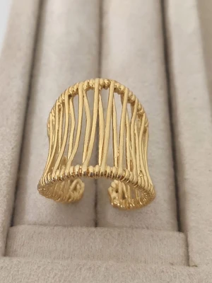 Luja Bijoux Pozłacany pierścionek rozmiar: onesize