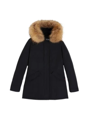 Luksusowa Arctic Parka z futrem szopki Woolrich