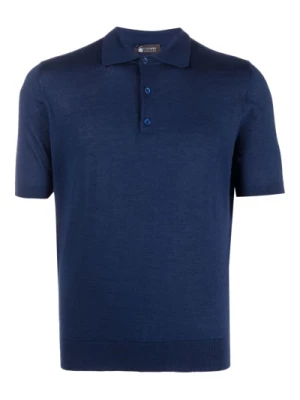 Luksusowy Cashmere Silk Polo Shirt Colombo