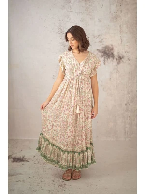 Lula Natura Sukienka w kolorze beżowym rozmiar: onesize