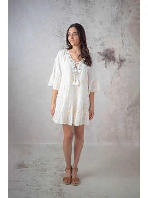 Lula Natura Sukienka w kolorze białym rozmiar: onesize