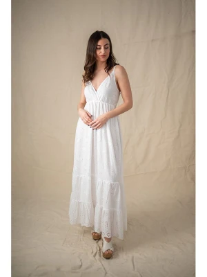 Lula Natura Sukienka w kolorze białym rozmiar: onesize