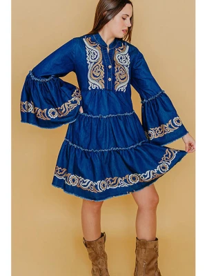 Lula Natura Sukienka w kolorze niebieskim rozmiar: onesize