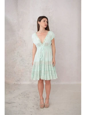 Lula Natura Sukienka w kolorze zielonym rozmiar: onesize