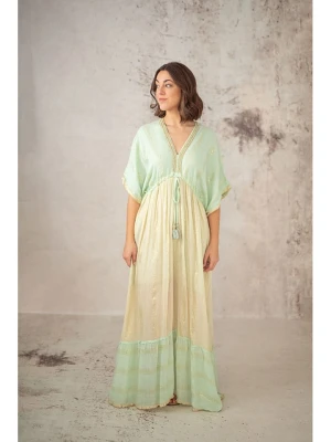 Lula Natura Sukienka w kolorze żółto-turkusowym rozmiar: onesize