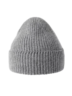 Lullalove Wełniano-kaszmirowa czapka w kolorze szarym rozmiar: onesize