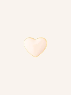 Lulu Copenhagen Kolczyk Na Sztyft Love U Ze Srebra Sterling 925 rosa ZŁOTY