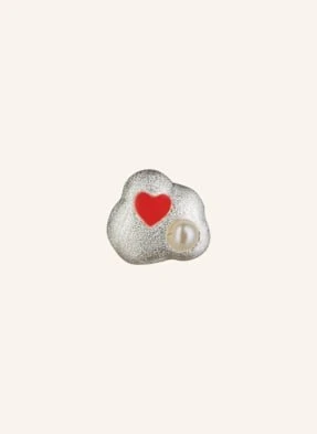 Lulu Copenhagen Kolczyk Na Sztyft Magic Stone Heart silber