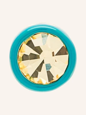 Lulu Copenhagen Kolczyki Na Sztyft Gala Crystal gold