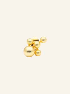 Lulu Copenhagen Kolczyki Wkrętki Bouquet Cloud gold