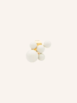 Lulu Copenhagen Kolczyki Wkrętki Bouquet Cloud weiss biały