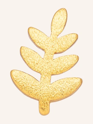 Lulu Copenhagen Kolczyki Wkrętki Olive Branch gold