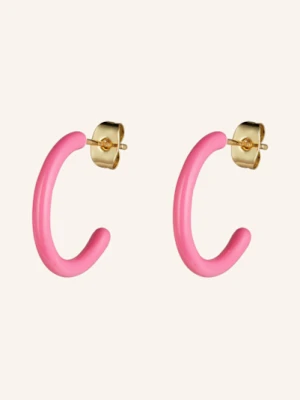 Lulu Copenhagen Kreolki Color Hoops pink