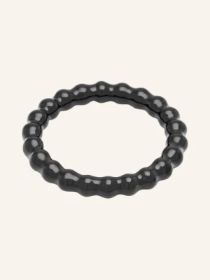 Lulu Copenhagen Pierścionek Color Ball schwarz