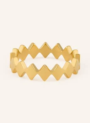 Lulu Copenhagen Pierścionek Confetti Ze Srebra Sterling 925 gold