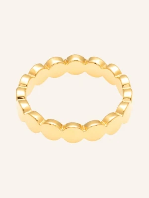 Lulu Copenhagen Pierścionek Connected Circles Ring gold