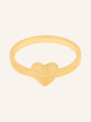 Lulu Copenhagen Pierścionek Love gold