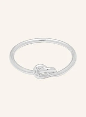 Lulu Copenhagen Pierścionek Love Knot Ze Srebra Sterling 925 silber