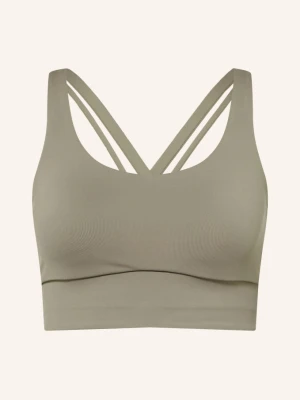 Lululemon Biustonosz Sportowy Energy™ Longline gruen OLIWKOWY