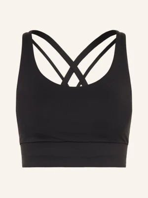 Lululemon Biustonosz Sportowy Energy™ Longline schwarz CZARNY