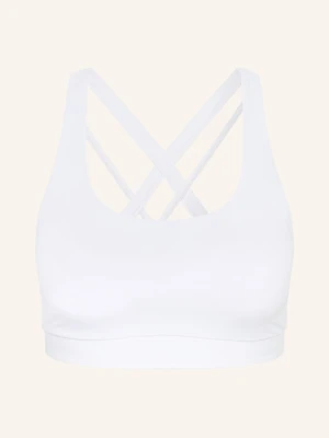 Lululemon Biustonosz Sportowy Energy weiss BIAŁY
