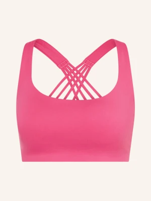 Lululemon Biustonosz Sportowy Flexyflex Strappy pink