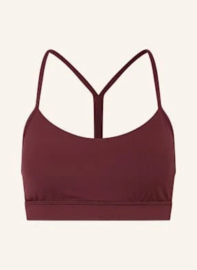 Lululemon Biustonosz Sportowy Flow rot