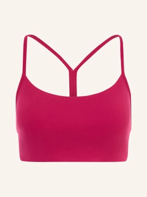 Lululemon Biustonosz Sportowy Flow Y rot FUKSJA