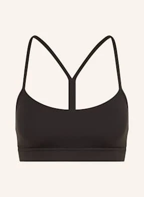 Lululemon Biustonosz Sportowy Flow Y schwarz