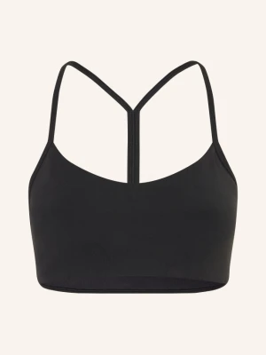 Lululemon Biustonosz Sportowy Flow Y schwarz CZARNY