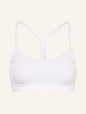 Lululemon Biustonosz Sportowy Flow Y weiss BIAŁY