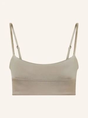 Lululemon Biustonosz Sportowy Z Satyny grau