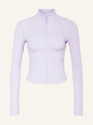 Lululemon Bluza Do Jogi Define Cropped lila