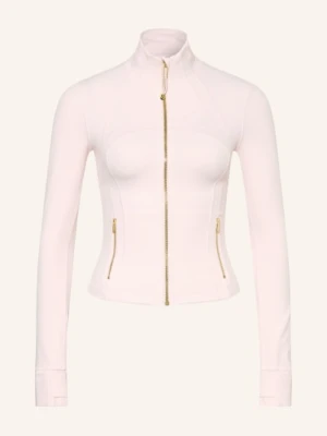 Lululemon Bluza Do Jogi Define Cropped rosa JASNORÓŻOWY