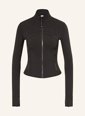Lululemon Bluza Do Jogi Define Cropped schwarz