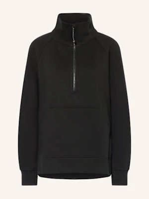Lululemon Bluza Nierozpinana Oversize Scuba Oversized Funnell Neck schwarz