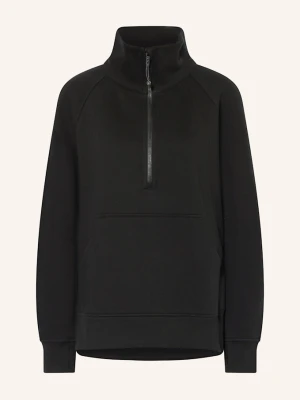 Lululemon Bluza Nierozpinana Oversize Scuba Oversized Funnell Neck schwarz CZARNY